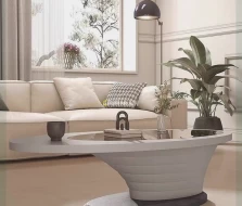 Bàn sofa OVAL