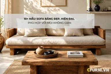 10 Mẫu Sofa Băng Đẹp, Hiện Đại, Phù Hợp Với Mọi Không Gian