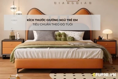 Kích Thước Giường Ngủ Trẻ Em Tiêu Chuẩn Theo Độ Tuổi