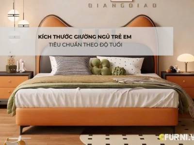 Kích Thước Giường Ngủ Trẻ Em Tiêu Chuẩn Theo Độ Tuổi