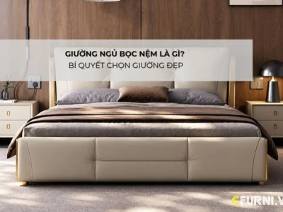 Giường ngủ bọc nệm là gì và bí quyết chọn giường phù hợp