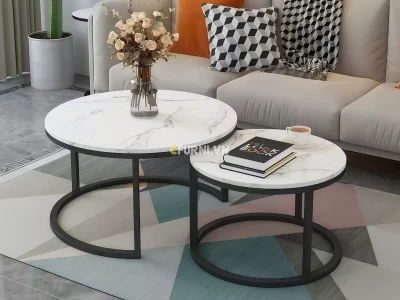 Bàn Sofa BONNY Chân Sắt