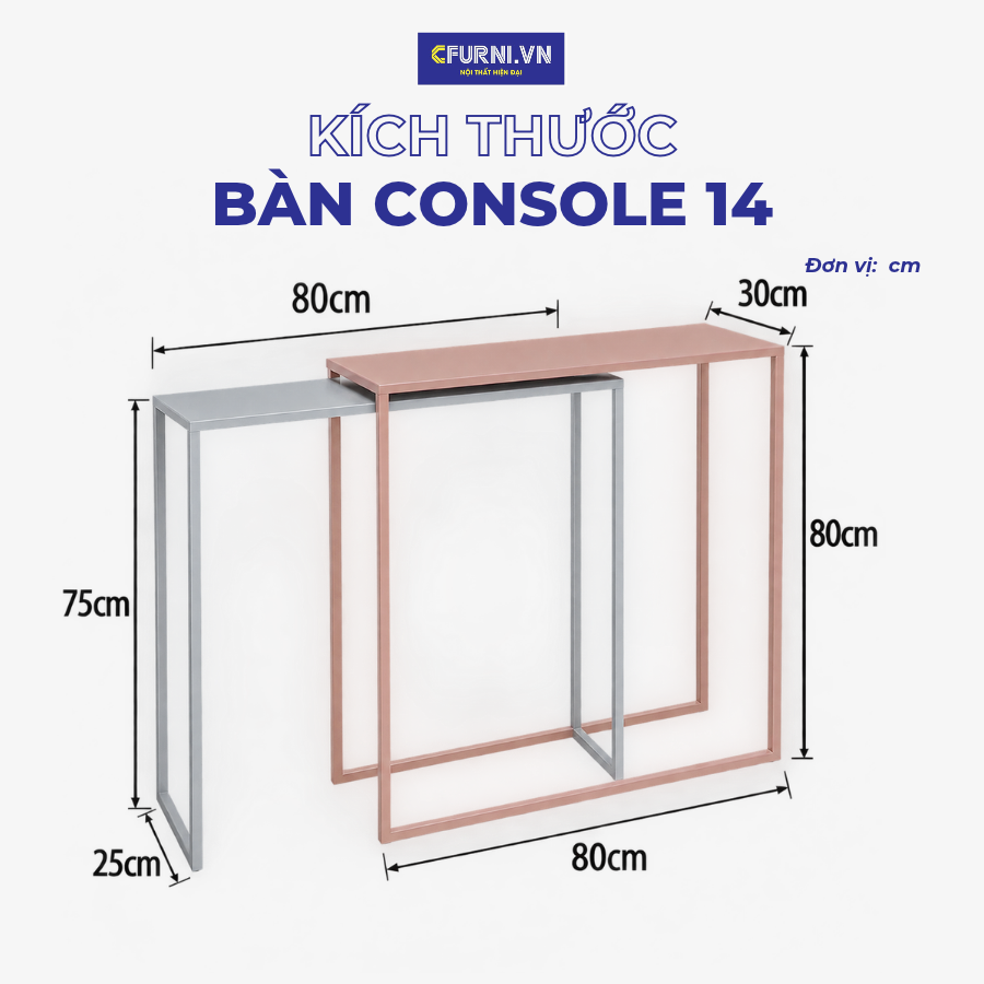 Bàn CONSOLE 14