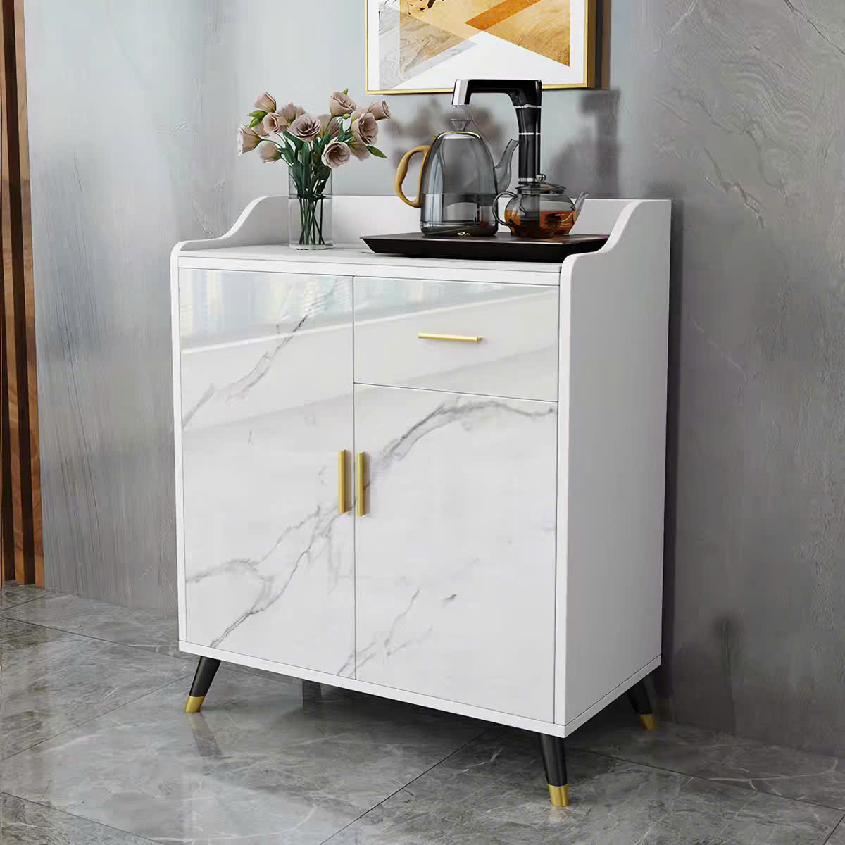 Tủ trang trí phòng khách Console 04