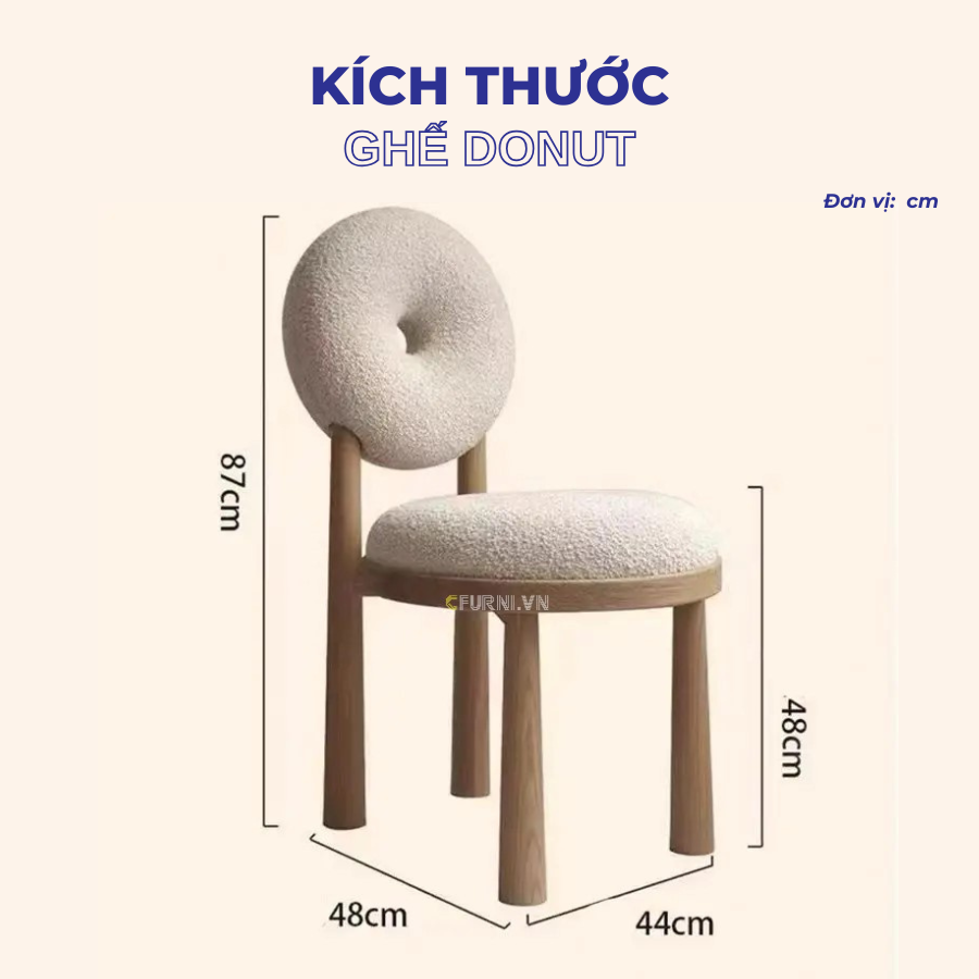 Ghế ăn DONUT