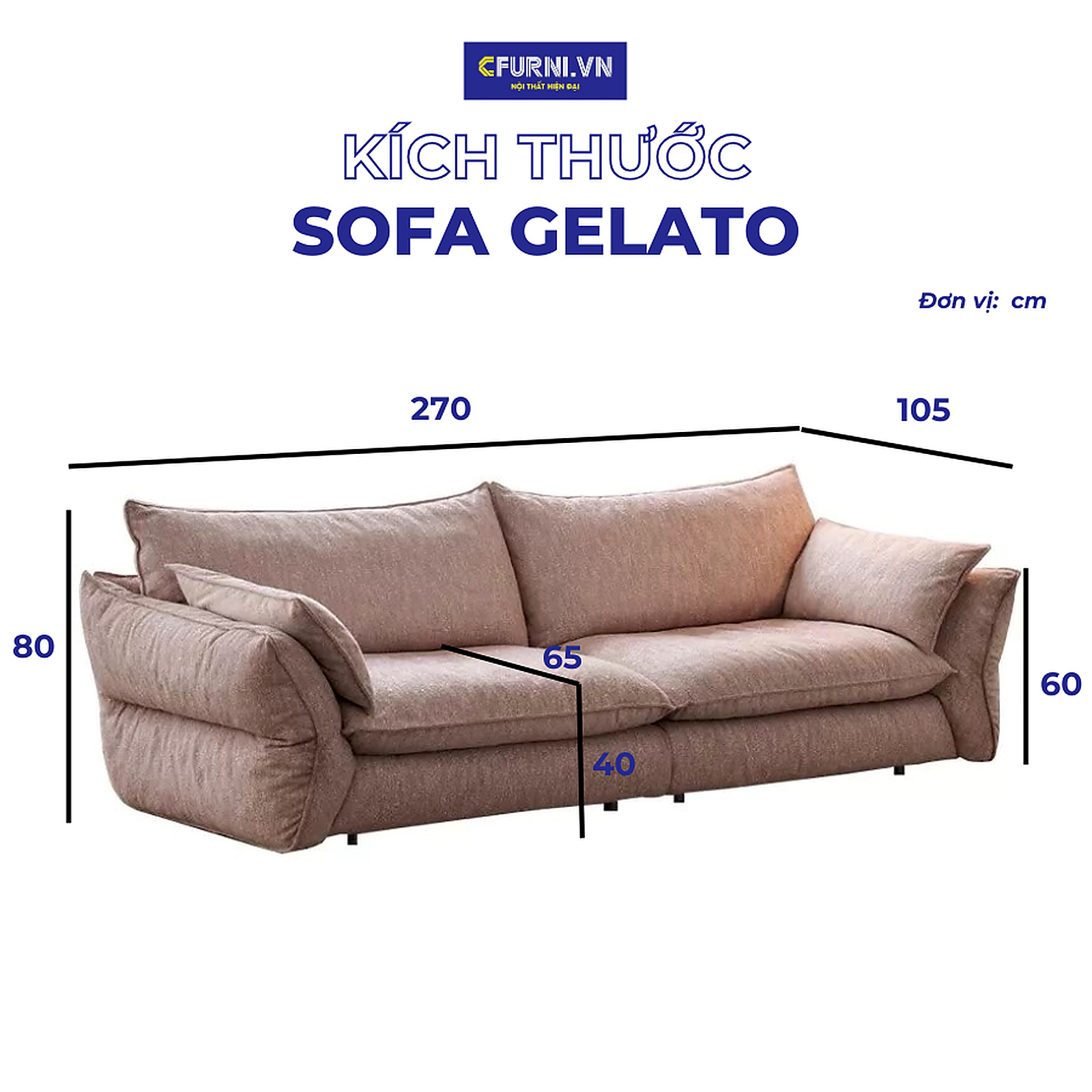 Ghế Sofa GELATO