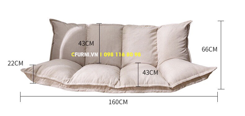 Sofa Bệt TATAMI Nhật Bản