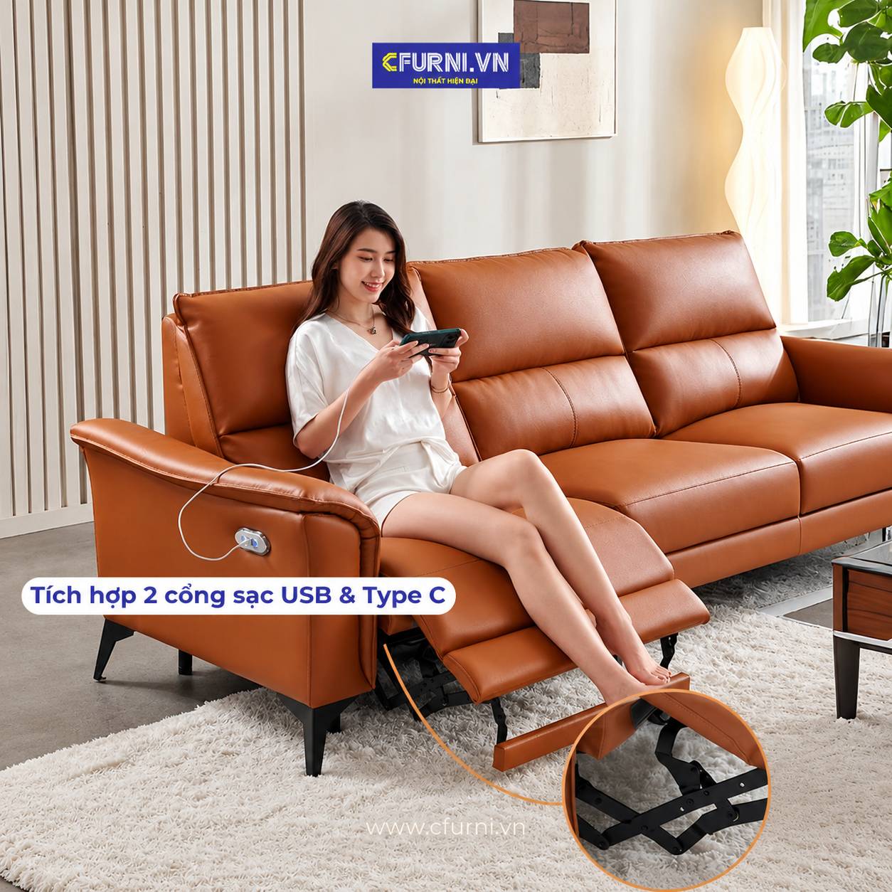 Sofa Chỉnh Điện AURUM