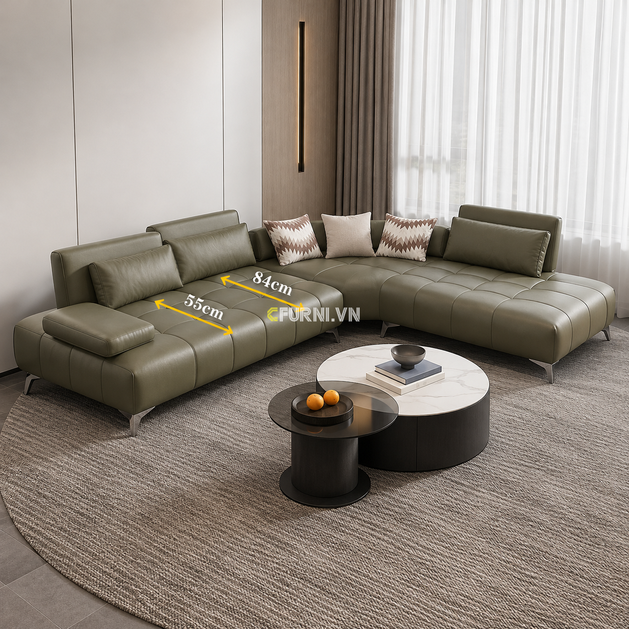 Sofa Góc PEACH