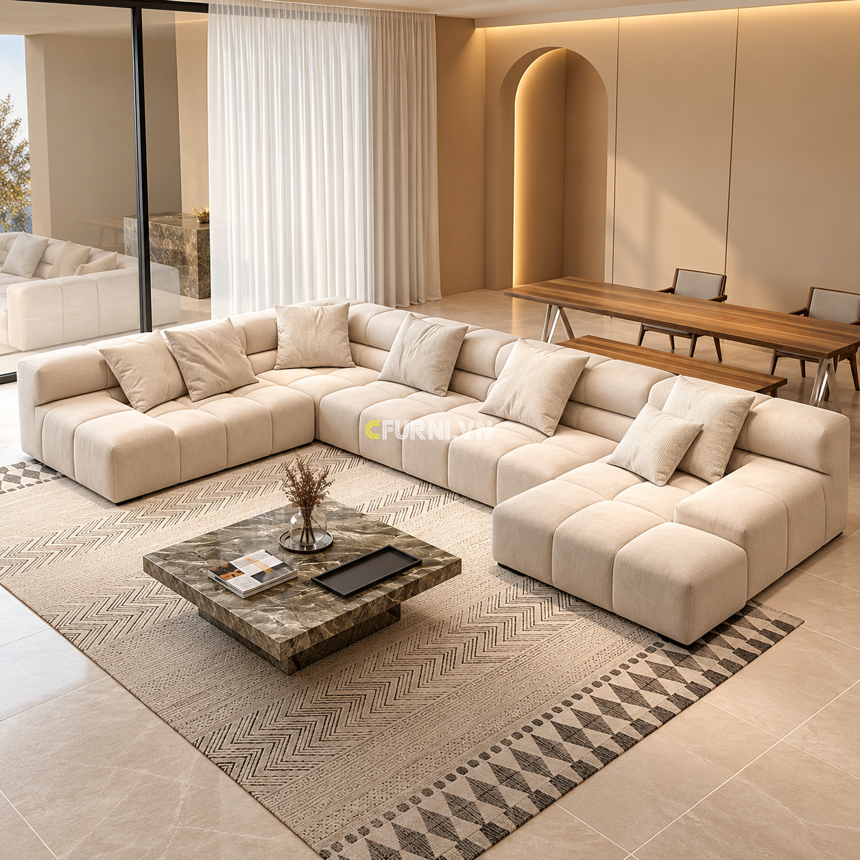 Sofa góc tuberose