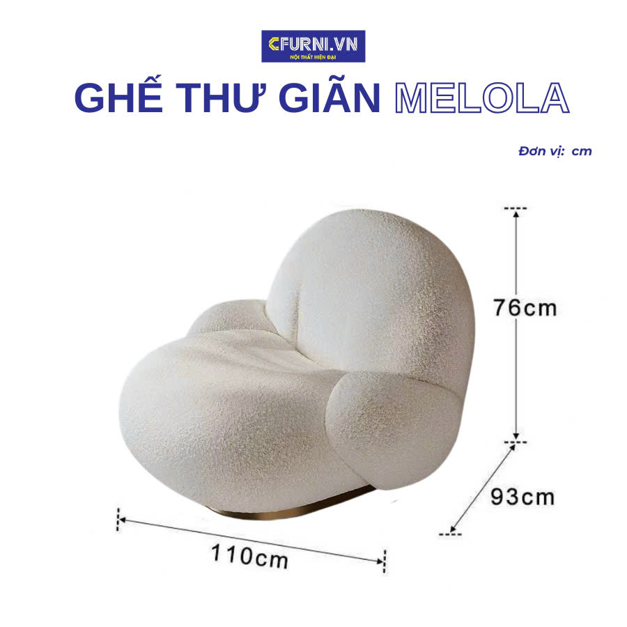 Ghế thư giãn MELOLA