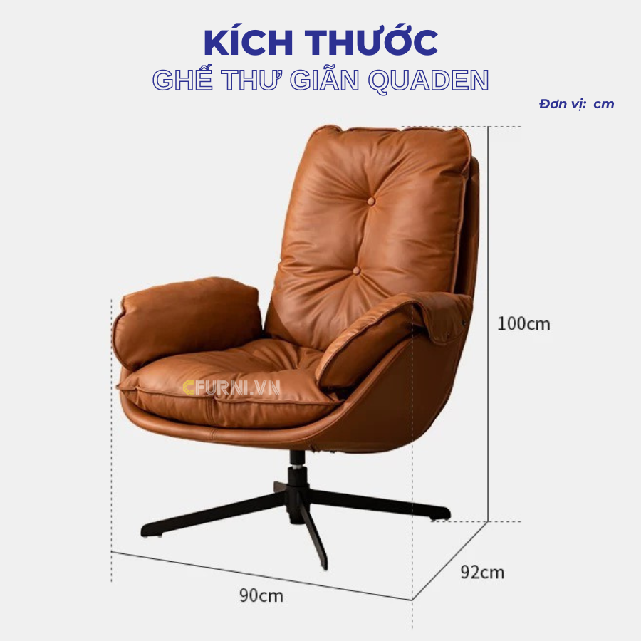 Ghế thư giãn QUADEN
