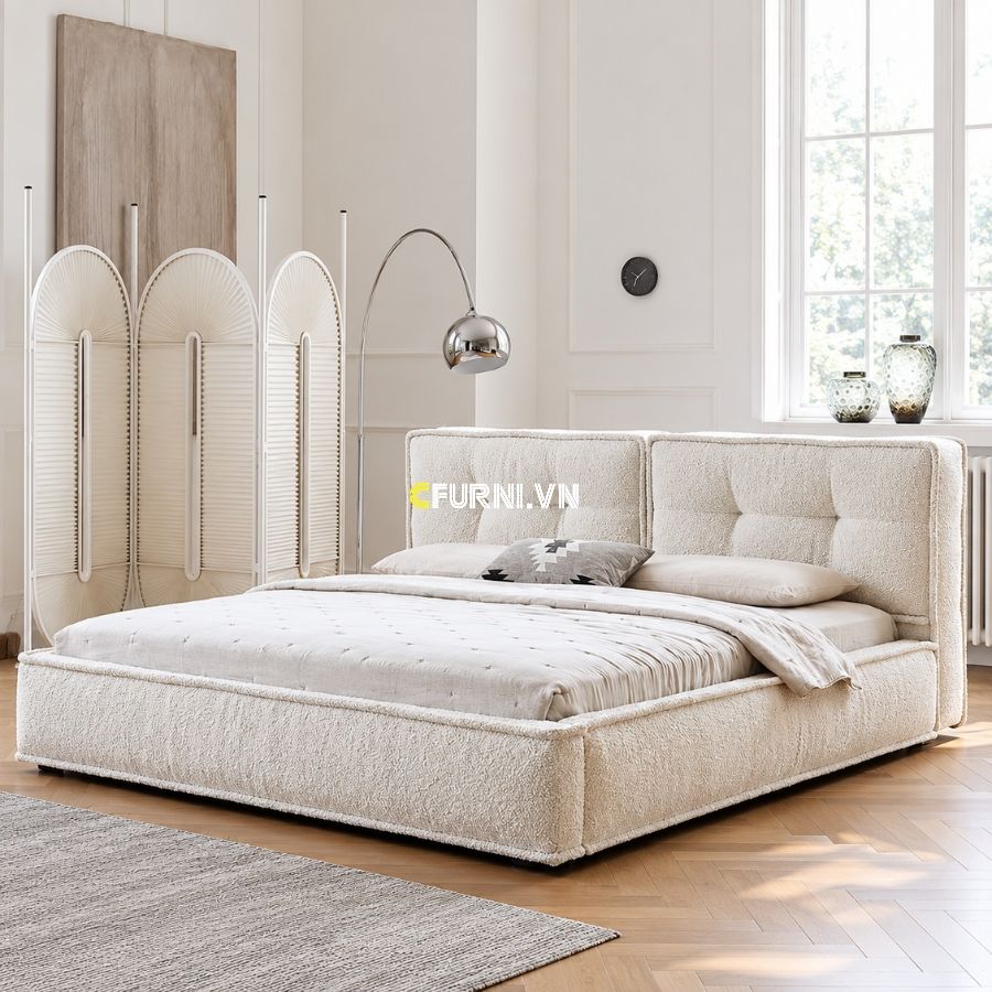 Giường ngủ bọc vải