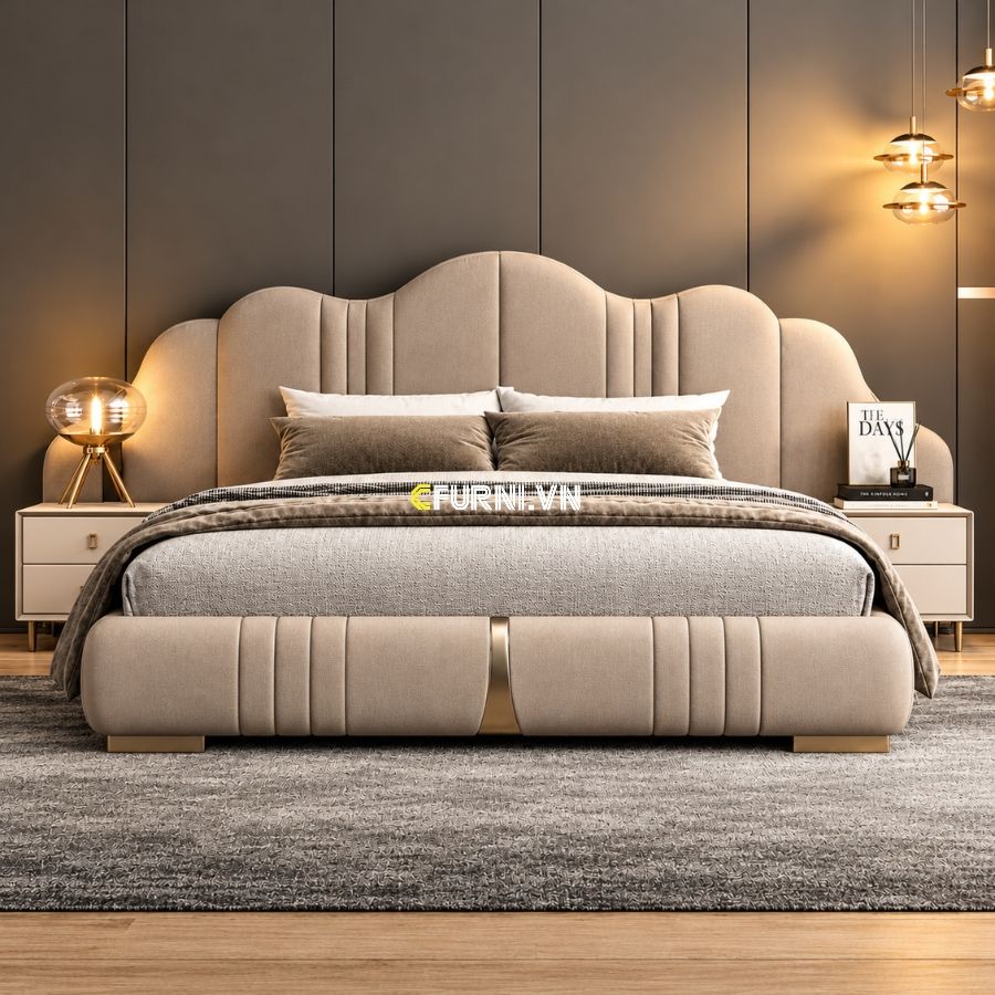 Giường ngủ bọc nệm là gì và bí quyết chọn giường phù hợp