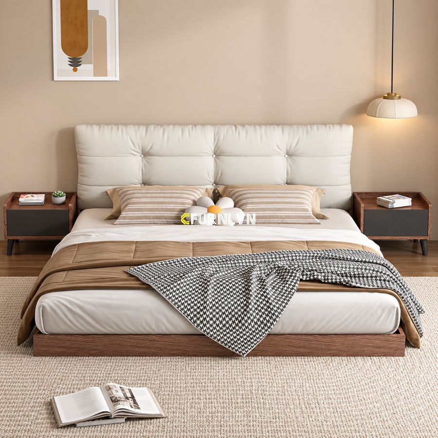 Chọn màu sắc hài hoà với nội thất phòng ngủ