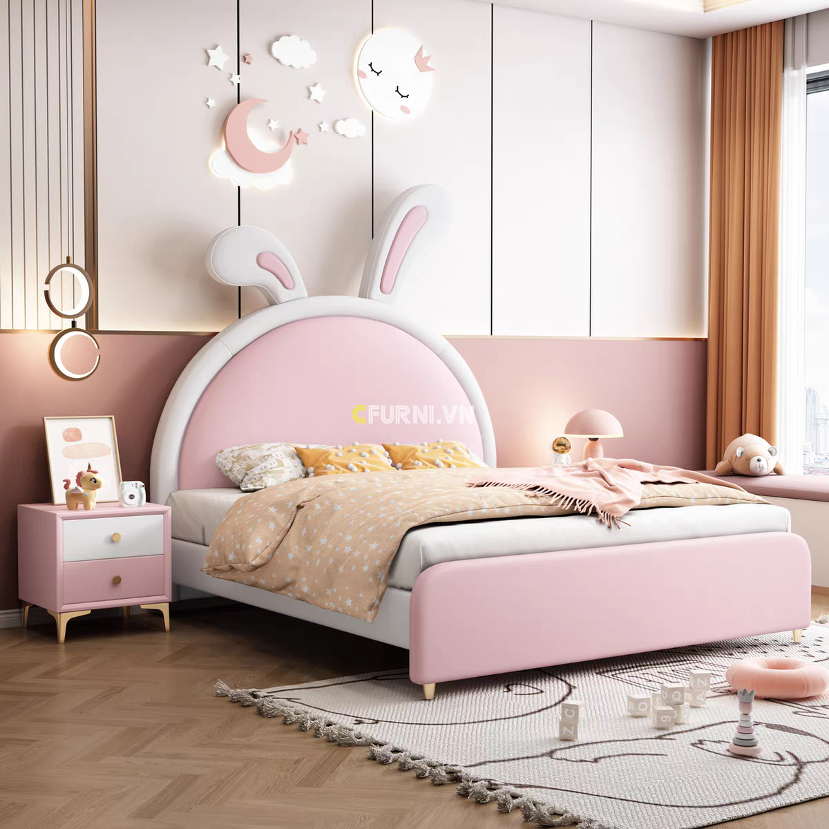 Kích thước giường ngủ trẻ em tiêu chuẩn theo độ tuổi