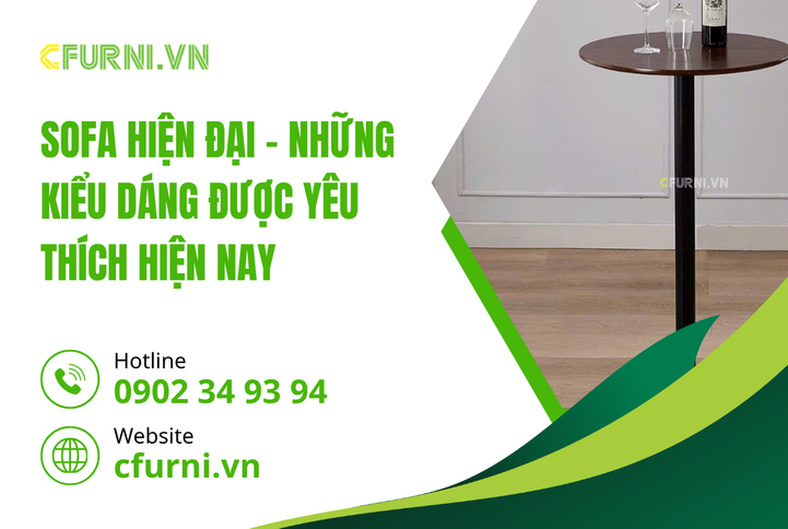 Sofa Hiện Đại và sức hút từ ngôn ngữ thiết kế tối giản