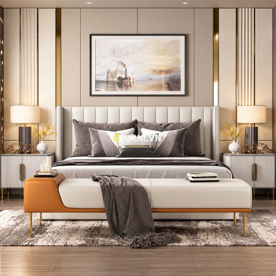 Chọn sofa đôn cho phòng ngủ